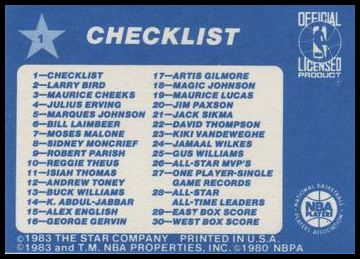 1983 Star All Star Game